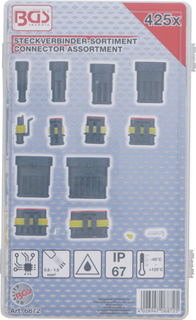 Connector Assortment 425 pcs