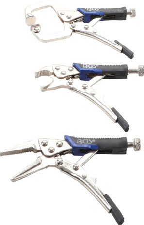 3-piece Mini Locking Pliers Set