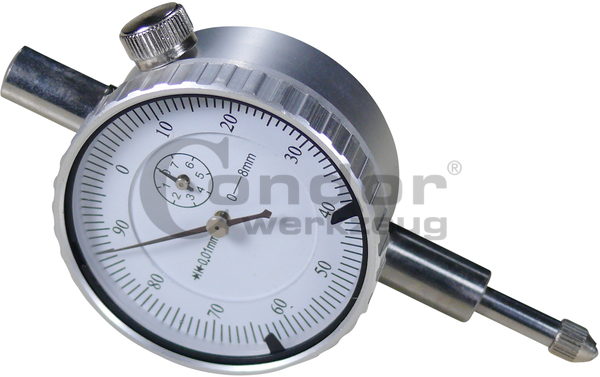 Dial Gauge, DIN 878, diameter 42 mm, 8 mm shaft, H6