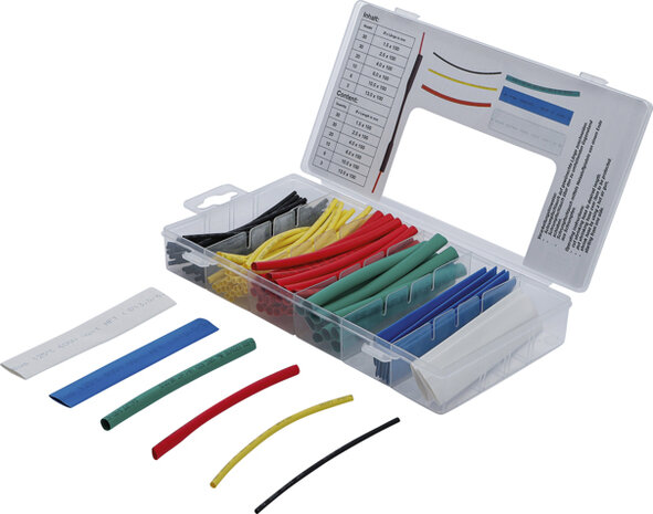 Shrink Tube  Assortment coloured 99 pcs.