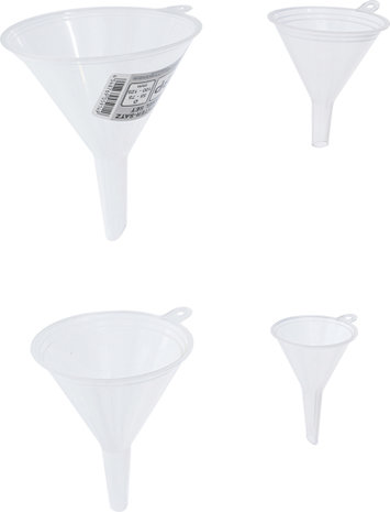 Funnel Set food safe Ø 55 - 125 mm 4 pcs