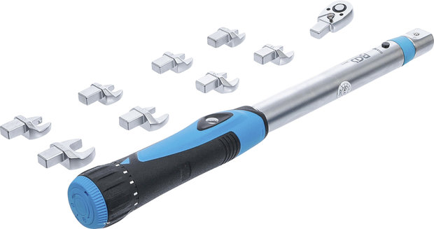 Torque Wrench Set 6.3 mm (1/4) 10 - 50 Nm 10 pcs.