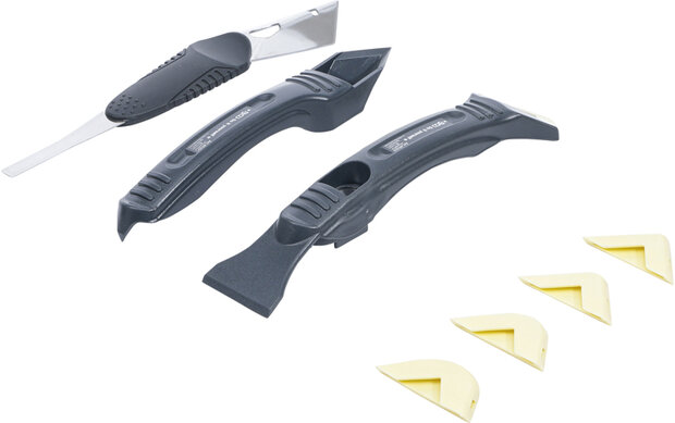 8-piece Silicone Trowel and Scraper Set