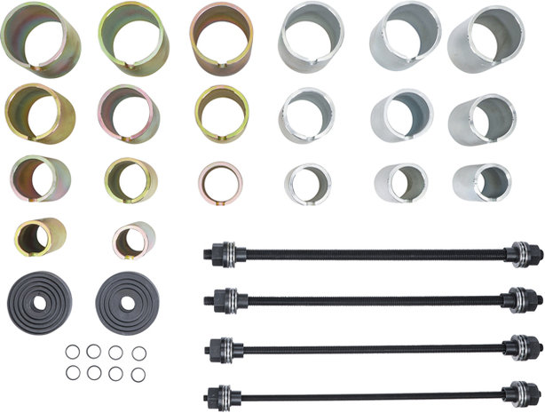 Pull and Press Sleeve Kit with 4 Spindles 26 pcs