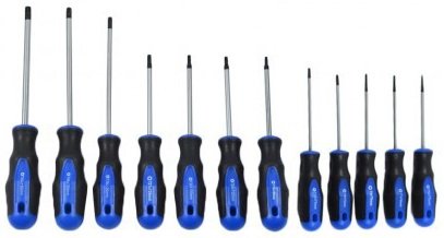 Torx screwdrivers 12-piece