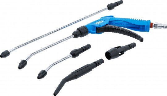 Air Blow Gun Set with 5 Attachments