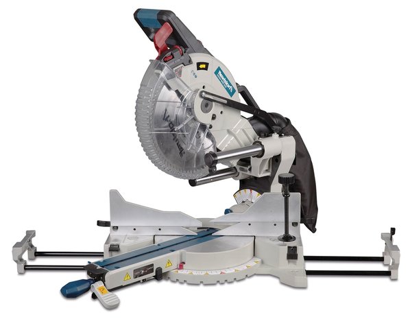 Professional crosscut and mitre saw with speed variator