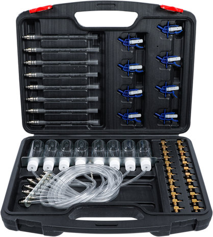 Common Rail Diagnosis Kit with 32 Adaptors