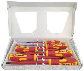 Insulated screwdriver set VDE 7-piece