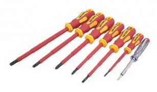 Insulated screwdriver set VDE 7-piece