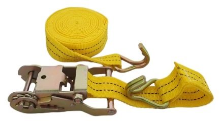 Lashing strap 6m x 38mm with ratchet