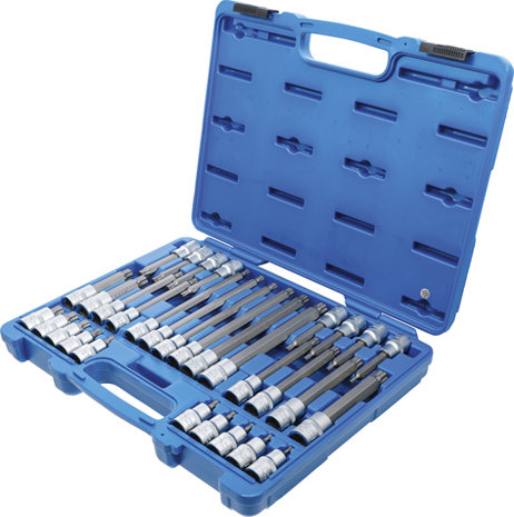 Socket wrench set 1/2 TP-profile (for Torx Plus) TP20 - TP70 32-pcs