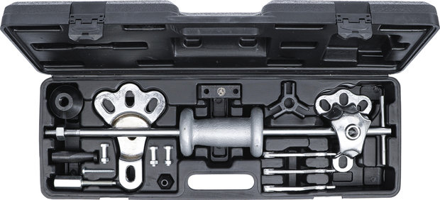 16-piece Universal Puller Set with Sliding Hammer