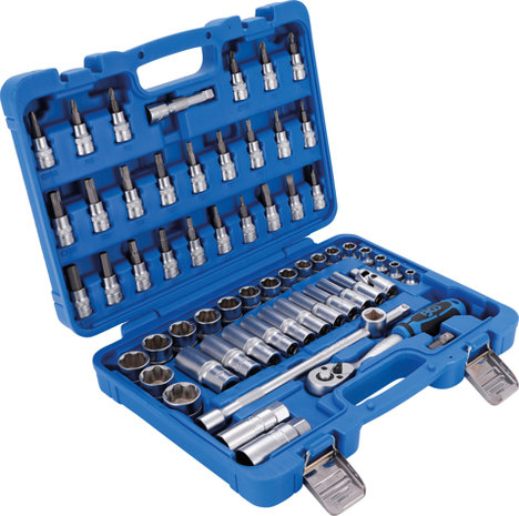 Socket Set 10 mm (3/8) Drive 61 pcs