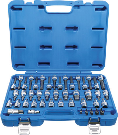 Bit Socket Set 12.5 mm (1/2) Drive, 8 mm (5/16) Drive 49 pcs