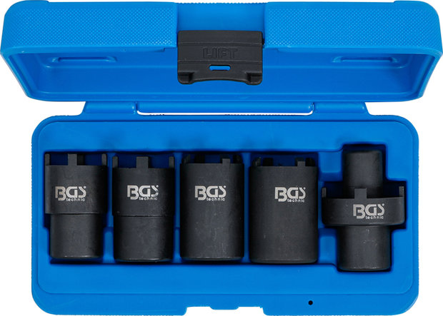 Groove Nut Socket Set 5 pcs