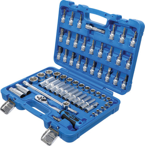 Socket Set 10 mm (3/8) Drive Inch Sizes 61 pcs