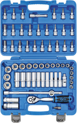 Socket Set 10 mm (3/8) Drive Inch Sizes 61 pcs