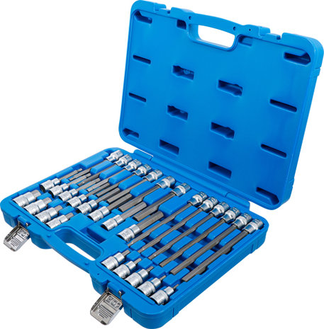 Bit Socket Set 12.5 mm (1/2) Drive internal Hexagon 30 pcs