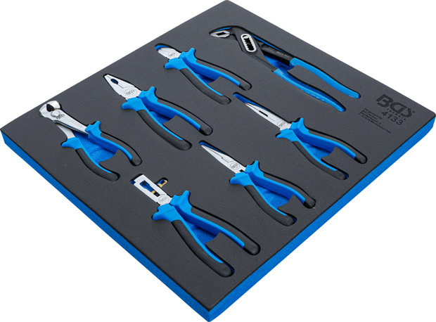 2/3 Tool Tray: 7-pieces Pliers Set