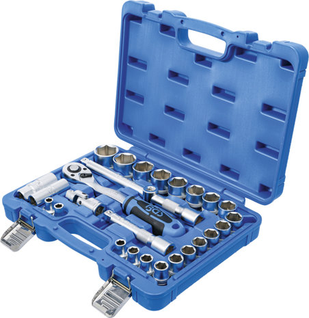 Socket Set 12.5 mm (1/2) Inch sizes 27 pcs.