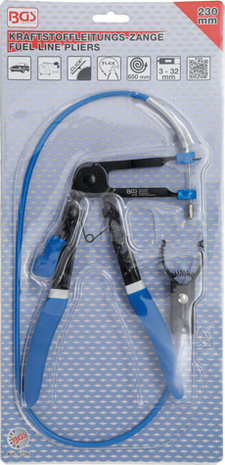 Fuel Line Pliers with Bowden Cable 650 mm