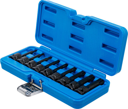 Impact Bit Socket Set (1/2) drive Torx T20 - T70 9 pcs.