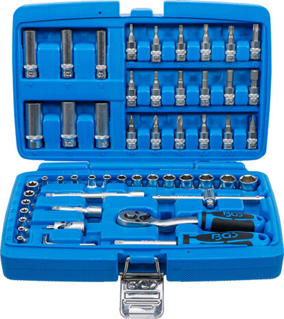 Socket Set 6.3 mm (1/4) drive 53 pcs