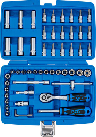 Socket Set 6.3 mm (1/4) drive 53 pcs