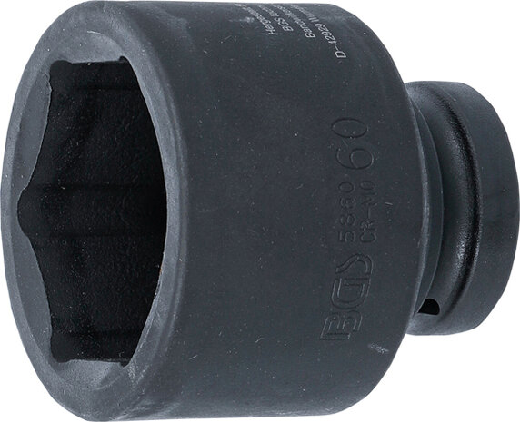 Impact Socket, Hexagon 25 mm (1) Drive 60 mm