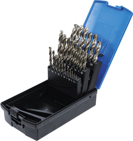 HSS Twist Drill Set Ø 1 - 13 mm 25 pcs