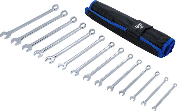 Combination Spanner Set extra long 6 - 19 mm 14 pcs