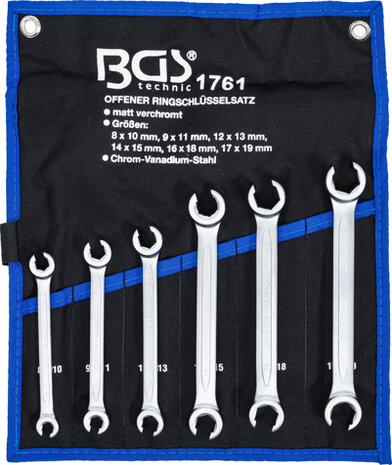 BGS technic Double Open End Spanner Set 8 pieces Spanners