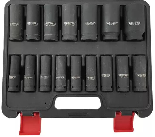 Power sockets 1/2 set long 16-piece