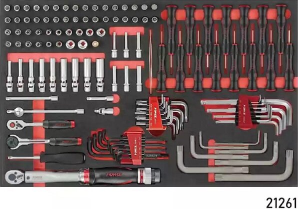 Blue 8-Drawer Tool Carrier with 405-Piece Tool (EVA)