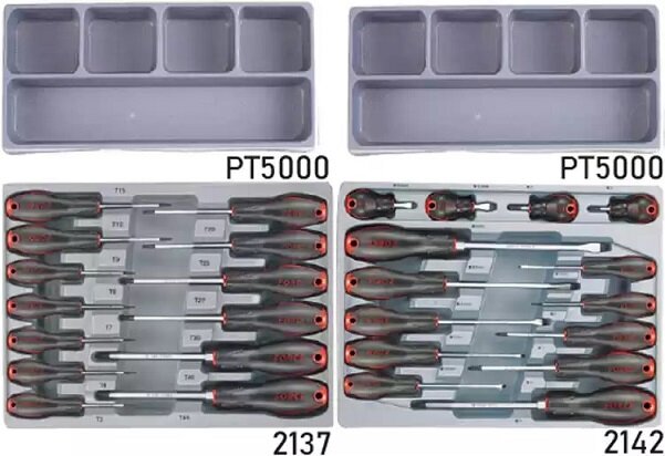 Black jumbo Tool Trolley with 8 drawers and 365-piece tools (EVA)