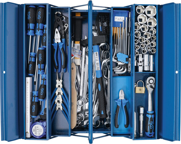 Tool Set in Metal Box 137 pcs