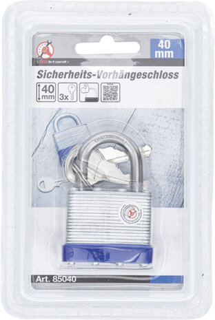 Security Padlock, 40 mm