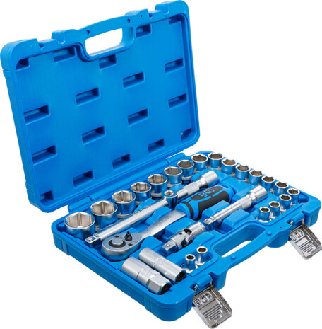 Socket Set 12.5 mm (1/2) drive 8 - 32 mm 27 pcs