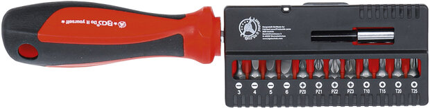 13-piece Screwdriver/Bit Set