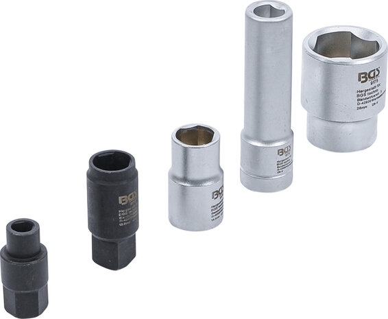 5-piece Socket Set for Bosch Distributor Injection Pumps