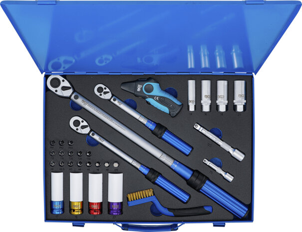 Torque Wrench Set (1/4), (3/8), (1/2) 31 pcs