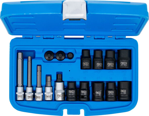 Brake Calliper Socket and Bit Socket Set 17 pcs