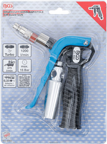 Air Blow Gun with Venturi Nozzle