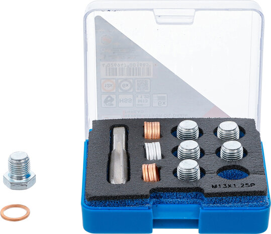 Repair Set for Oil Drain Thread, M13x1.25