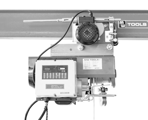 Electric wire rope hoist 500/999kg