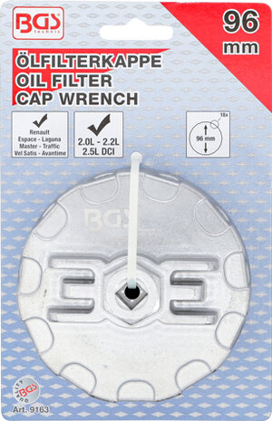 Oil Filter Wrench 18-point Ø 96 mm for Renault DCI