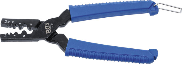 Cable Lug Crimping Tool for Cable End Sleeves up to 16.0 mm²