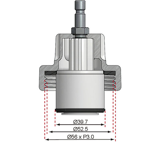 Adaptor No. 14 for BGS 8027, 8098 for Ford