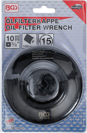 Oil Filter Wrench 15-point diameter 108 mm for Volvo Diesel